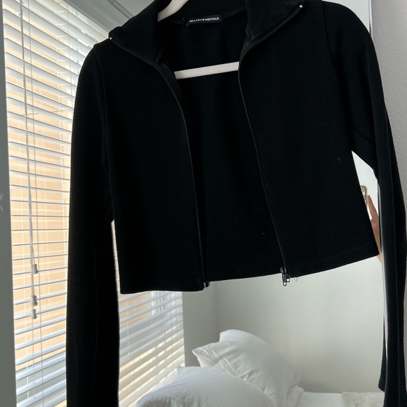 Black zip up - Picture 3 of 3